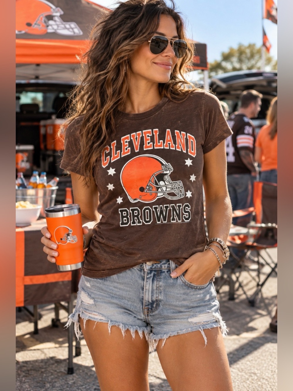 NWT NFL Women’s Cleveland Browns Tee Shirt